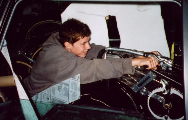 can't be that bad - he looks happy doesn't he?